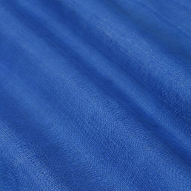 Azure Blue Pure Matka Silk