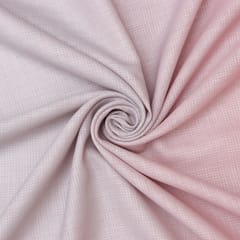 Blush Pink and Cream Checkered Kota Plain