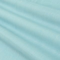 Sky Blue Linen Plain Fabric