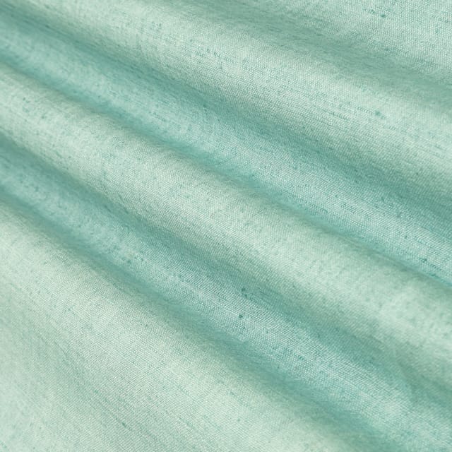 Sky Blue Summer Matka Silk Fabric