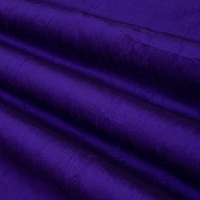 Russian Violet Raw Silk Fabric