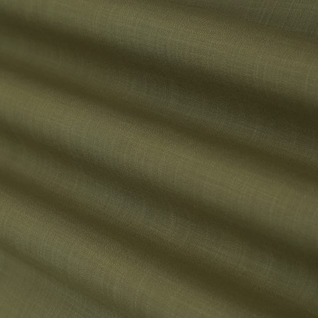 Hunter Green Matka Cotton Fabric