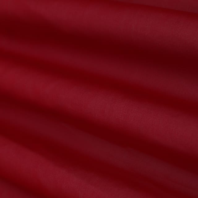 Blood Red Pure Georgette Fabric