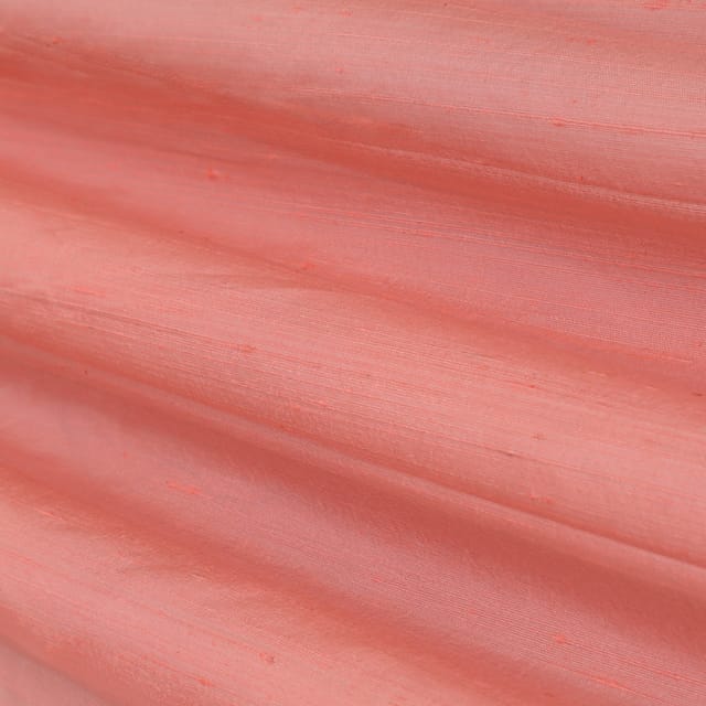 Baby Pink Raw SIlk Fabric