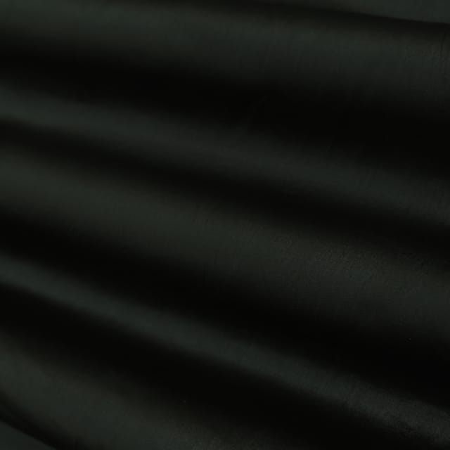 Onyx Black Sandwash Crepe Fabric