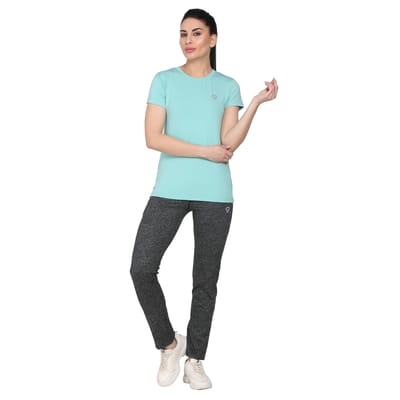 Rs 206/Piece-Gypsum Women's Sports Tees See Green - Set of 4