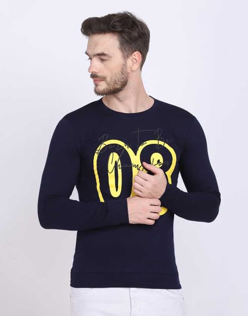 Rs 250/Piece-Printed Men Round Neck T-Shirt 01 - Set of 6
