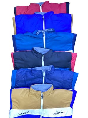 Rs 446/Piece - Come On Traders Butter NS Full Sleeves Puffed Jackets for Men Set Of 6, BNSNAUSHAD