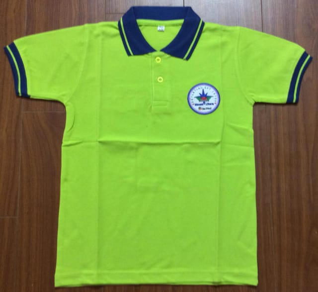 T-Shirt - Pista Green - Whitefields Zee School