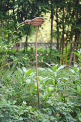 Wooden Garden Stick - Bird
