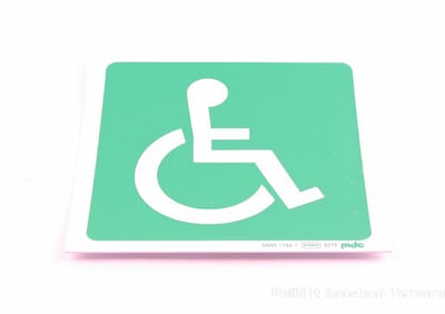 Safety Signs Wheelchair Zone