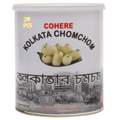 Authentic Royal Kolkata Chomchom 20 Pieces, 1 KG