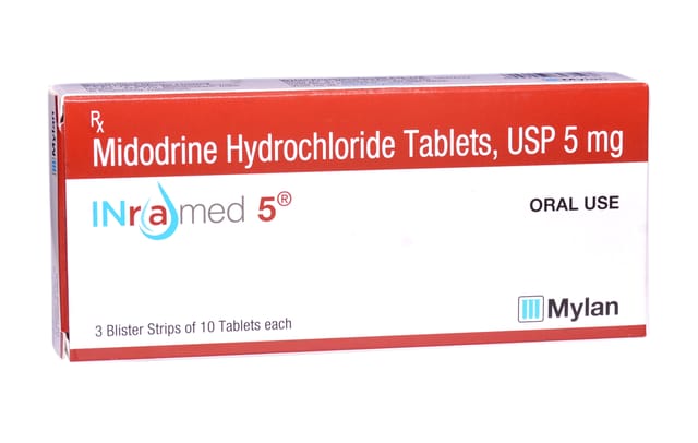 Inramed - Midodrine 5mg Tablet