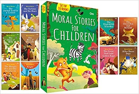 Moral Stories For Children Set Of 10 Books
