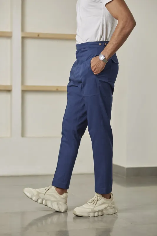 Electric Blue Lounge Chinos