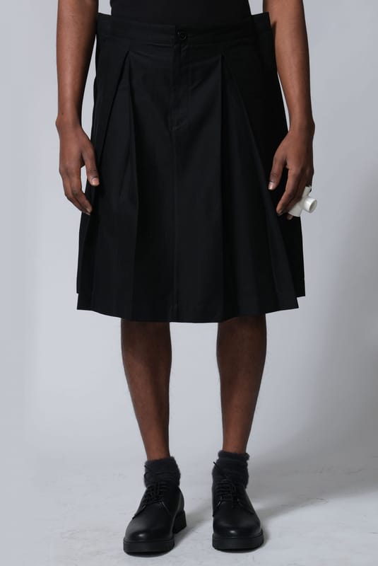 Margn Pleated Skirt with Extra Space