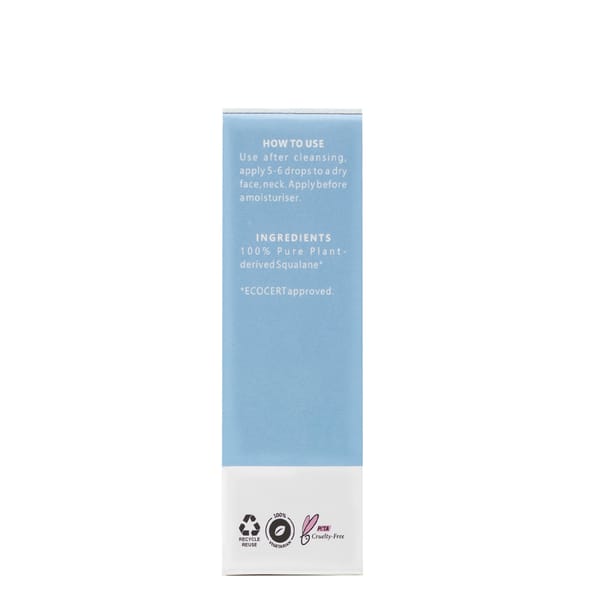 100% SQUALANE PLANT DERIVED - HYDRATING PLUMPING