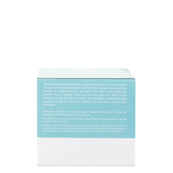 SUPERFOOD FACE MASQUE
With Blue Spirulina & Squalane