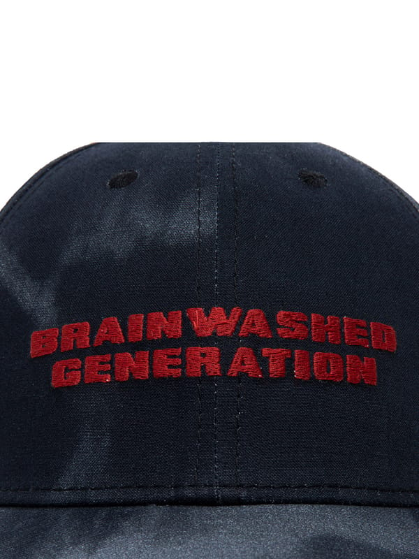 BRAINWASHED TIE DYE EMBROIDERED CAP