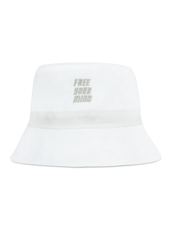 FREE YOUR MIND REVERSIBLE EMBROIDERED PRINTED BUCKET HAT