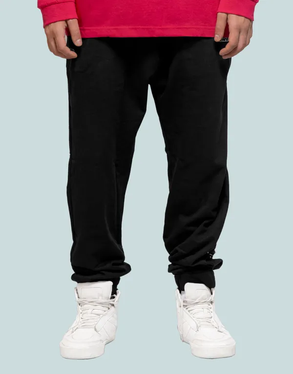 Drop-Crotch Logo Sweatpants
