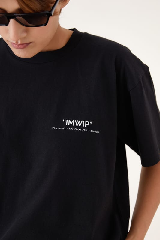 Imwip Merch T-Shirt (Black)