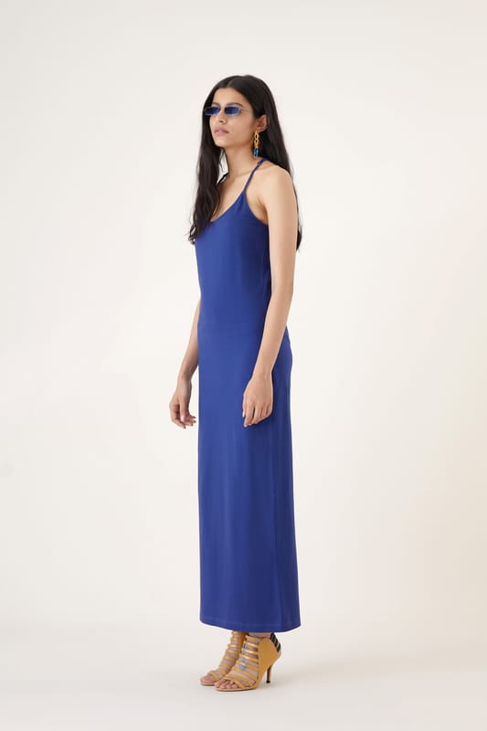 Wip Long Dress (Blue)