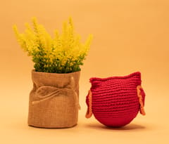 Handmade Crochet Stress Ball - Owl (Pack Of 2)