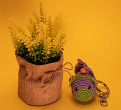 Handmade Crochet Key Ring/Bag Charm - Fish (Pack Of 2)