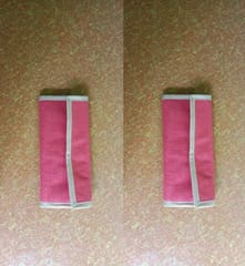Ladies Pink Jute Wallet - Pack of 2