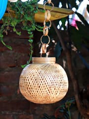Bamboo Globe Lamp