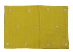 Rectangular Table Placemat  (Yellow, Linen)