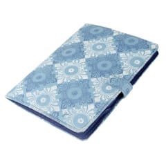 Blue Block print I-Pad Cover