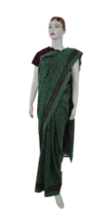 Green Kalamkari Saree VMM 5