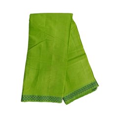 Light Green Color Cotton Fabric-1