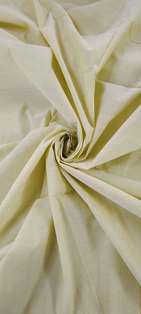 Cream Mangalagiri Cotton Fabric-1
