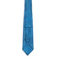 Hand Woven Gidcha Silk Sky Blue Tie