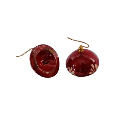 Red Terracotta Earrings (Exclusive Collections)