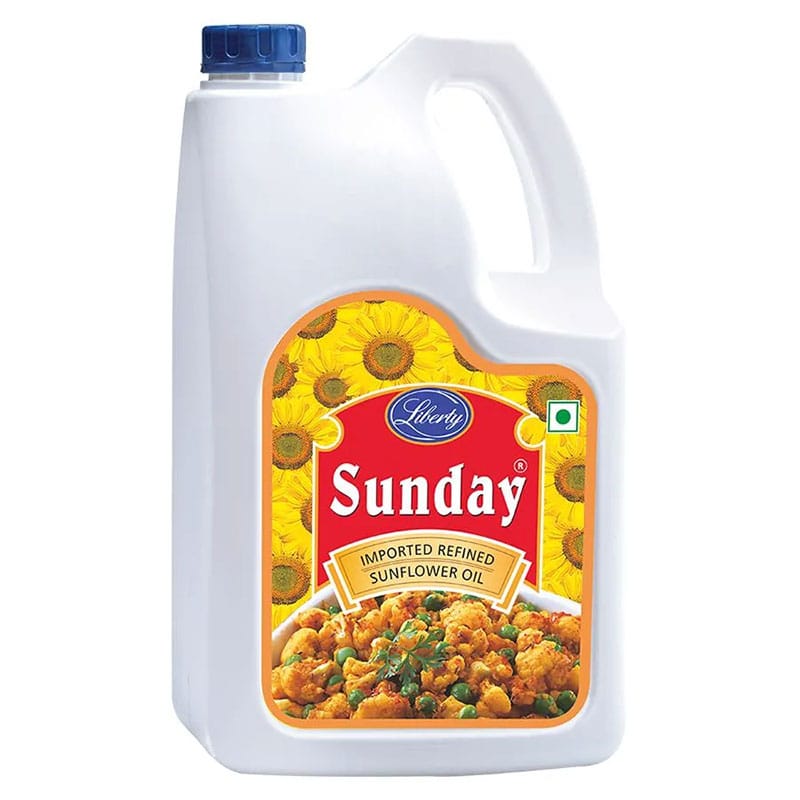 Sunday Sunflower Oil : 5 Ltr #