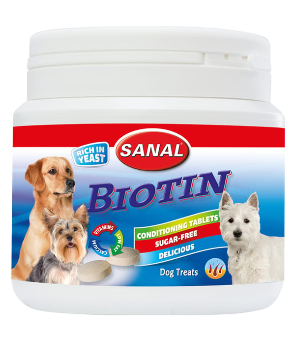 Sanal Biotin Jar for Dogs 350g