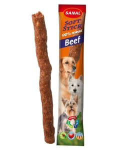 Sanal Beef Soft Sticks for Dogs 12g