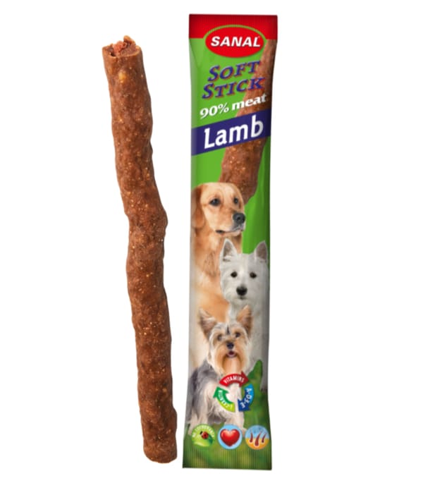 Sanal Lamb Soft Sticks for Dogs 12g