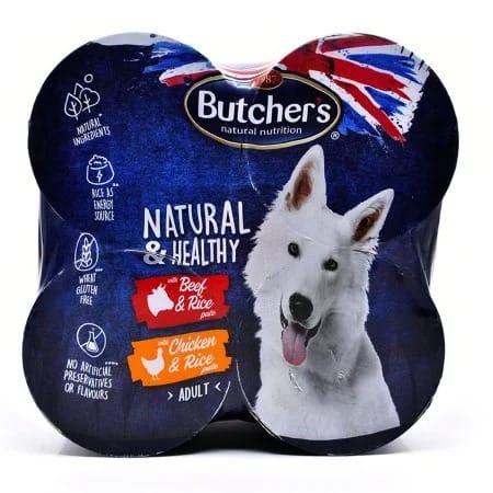 Butcher's NH Chicken & Beef Multipack Dogs 4x390g