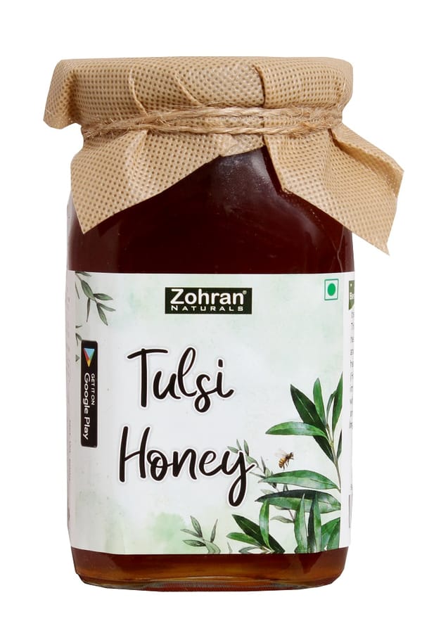 Natural Tulsi Honey Raw Unprocessed