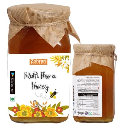 Raw Natural Multiflora Honey