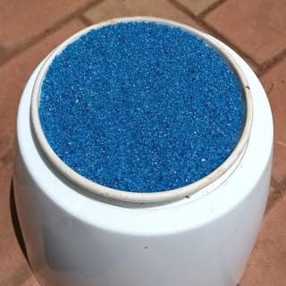 Decorative Blue 6 mm Stone Chips - 1 kg