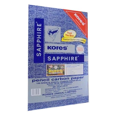 kores sapphire carbon paper