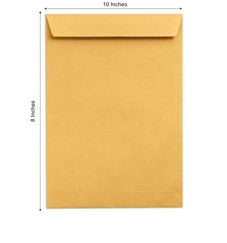 Laminated envelope 8×10