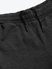 Alcis Men Black  Charcoal Grey Colourblocked Slim Fit Sports Shorts - Quick-Dry