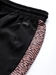 Alcis Women Black Solid Slim Fit Regular Shorts - Quick-Dry